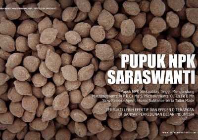 saraswanti pupuknpk briket granul npk 14