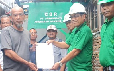 PT Saraswanti Anugerah Makmur Tbk CSR – Medan Production Unit