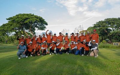 Saraswanti Group Fertilizer Division Marketing Team builds togetherness and cohesiveness while playing Golf