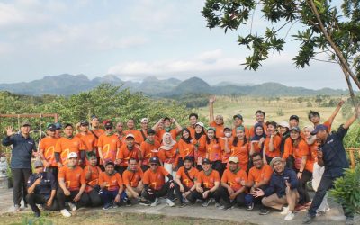 Outbound Fertilizer Division Employees – Saraswanti Group, Kelud Valley Kediri